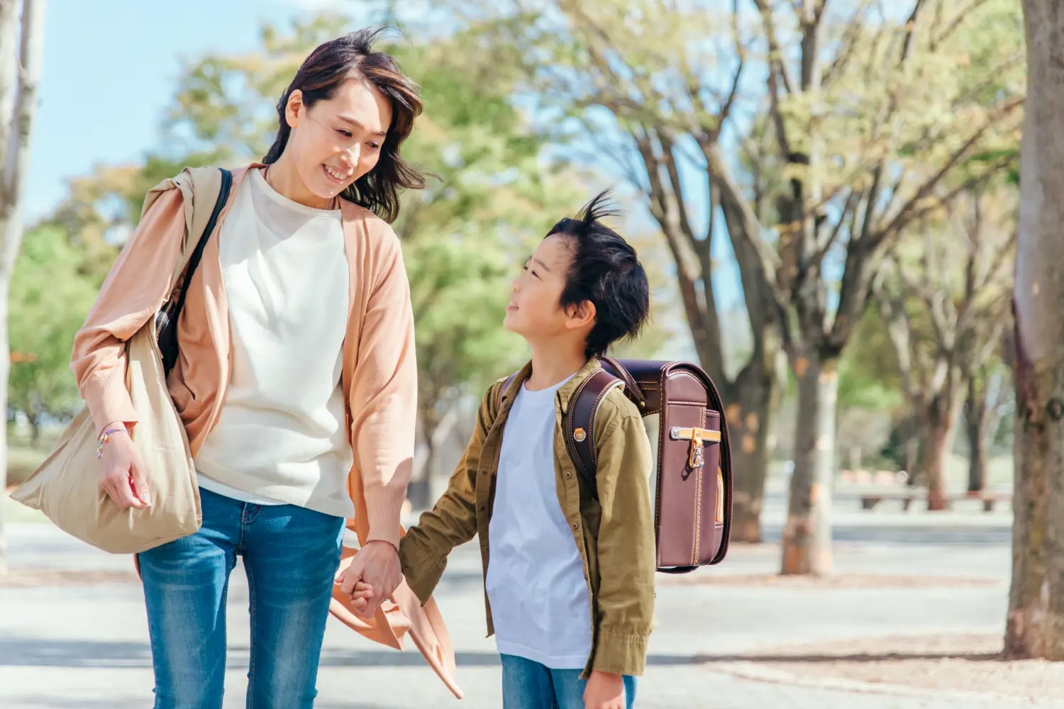 小学校の開門を7時に繰り上げ